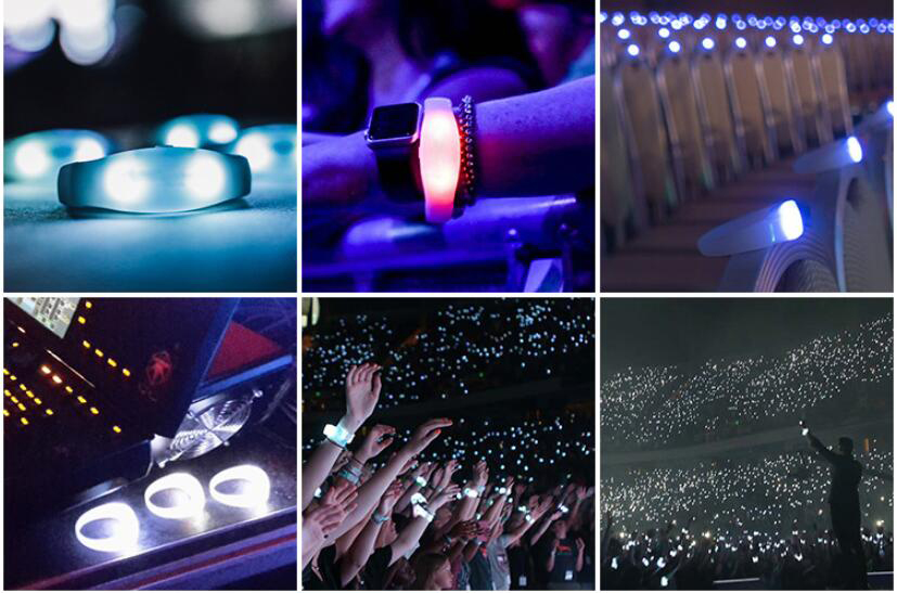 LED flashlight bracelet 
