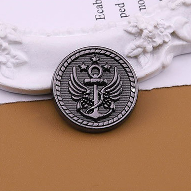 Soft Enamel Button-