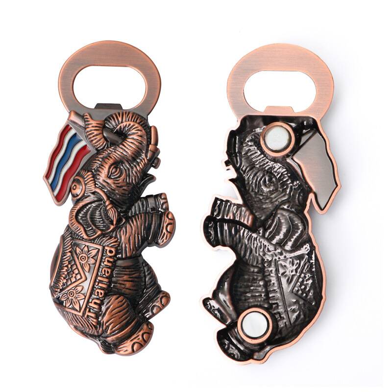 Metal Beer Bottle Opener with Magnet 1