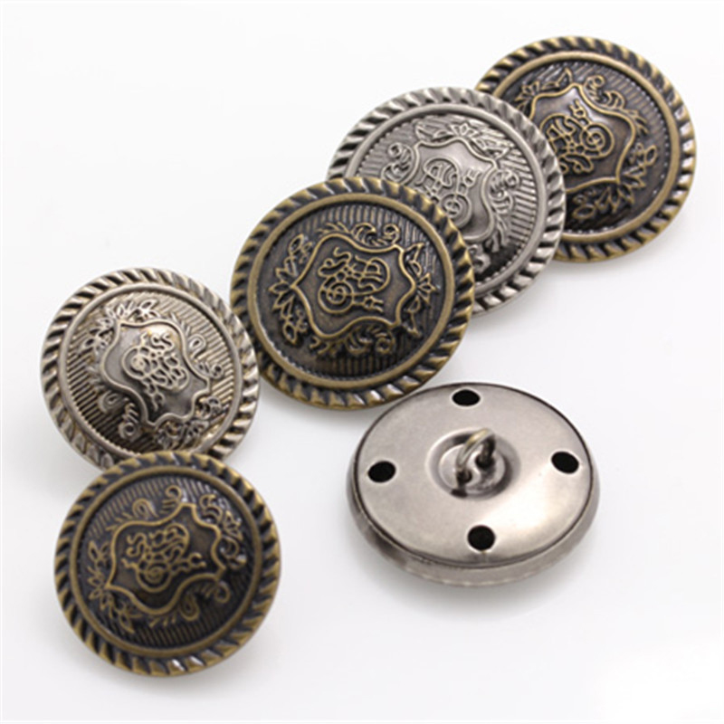 bronze button 
