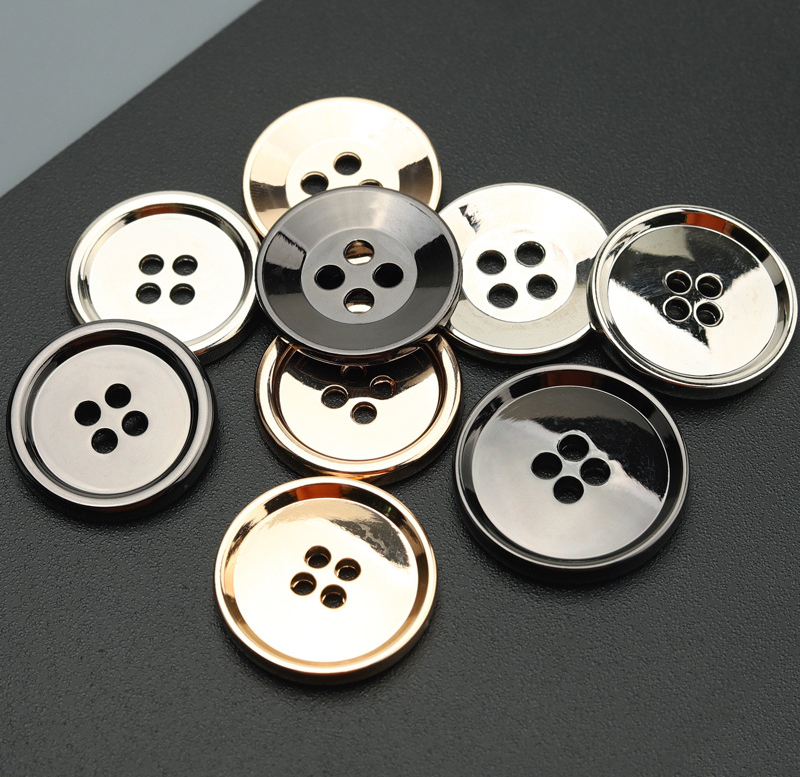 round metal button 