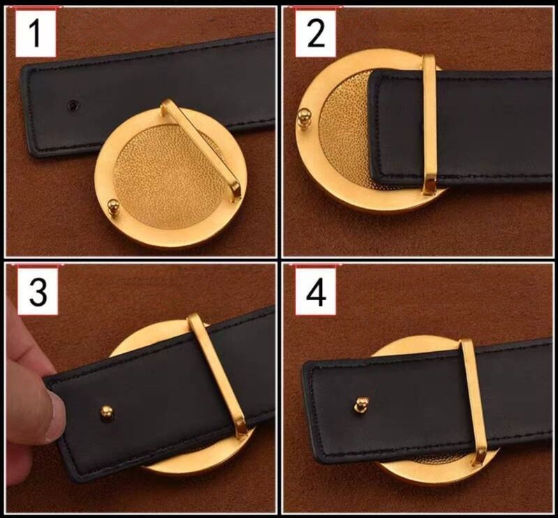 Assembly of belt buckle