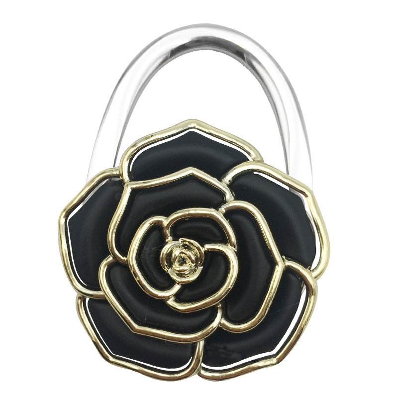 Rose Flowers Women Snap Bag Hanger 