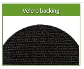  Velcro backing