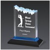 Cost-effective Blank Acrylic Trophy With Custom Laser Logo 