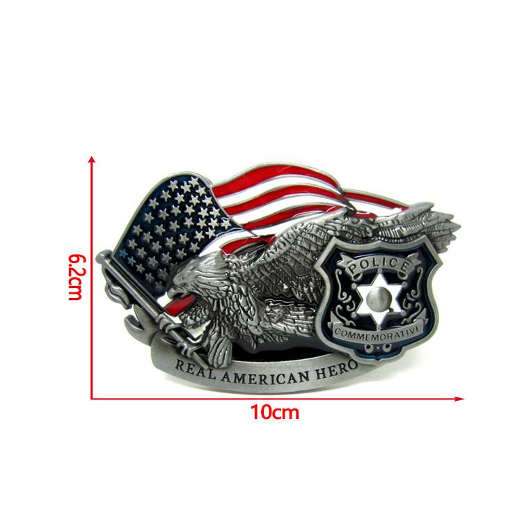 Police Belt Buckle SIZE