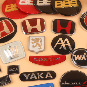 Customized ABS Plastic Car Maker Emblem for Promotion