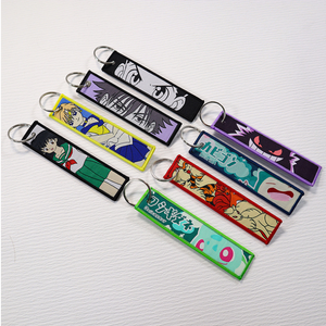 Wholesale Manufacturer Promotional Gift Woven Keychain