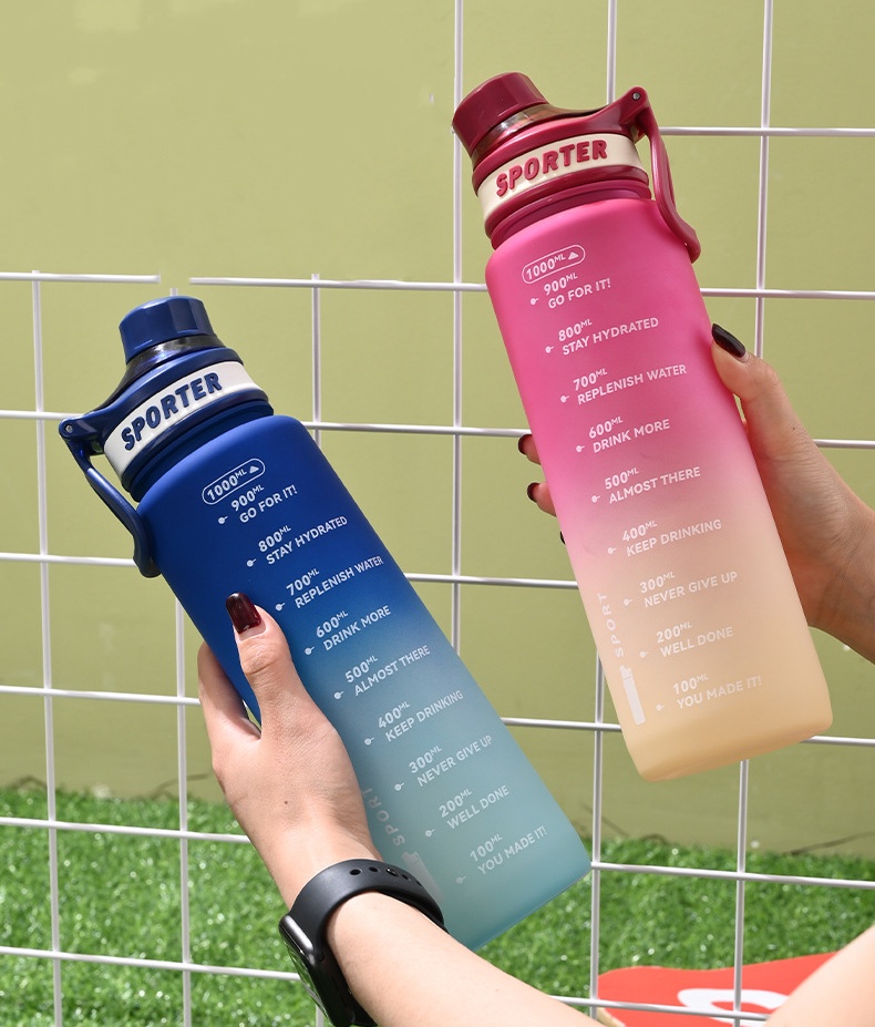 Plastic Sport Travel Water Bottle 