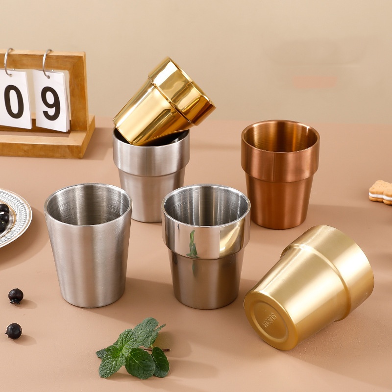 Metal Stainless Steel Coffee Mug Cup Bottle