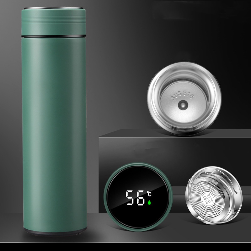 Stainless Steel Smart LED Temperature Display Vacuum Cup 