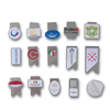 Office Supplies Student Printed Logo Metal Paper Clip 
