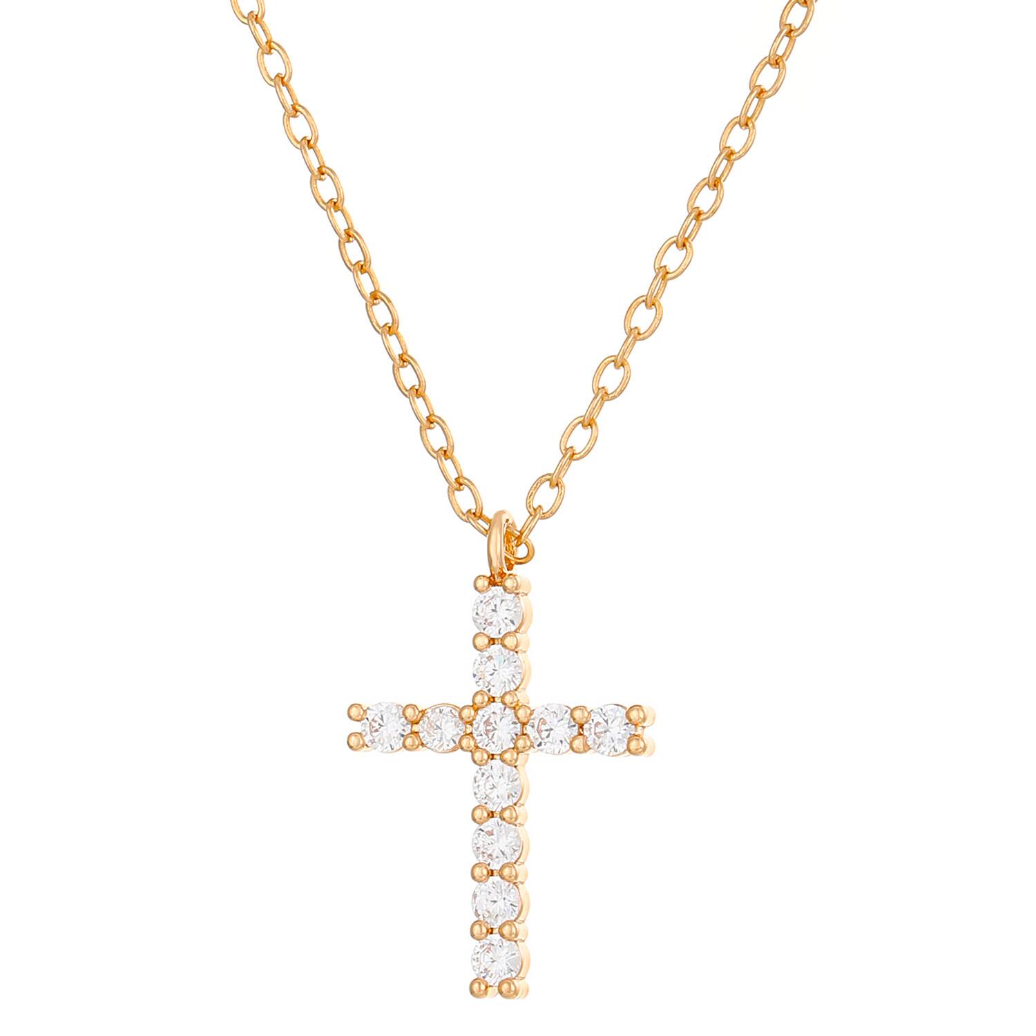 Copper Cross Necklace 
