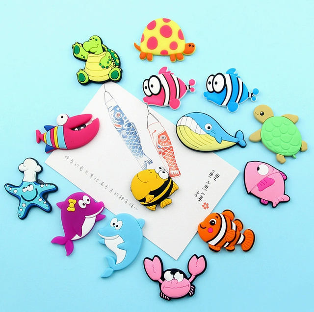 Cheap Cartoon Design Home Decoration Soft PVC Fridge Magnet