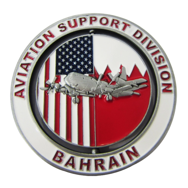 Military Spinning Coin