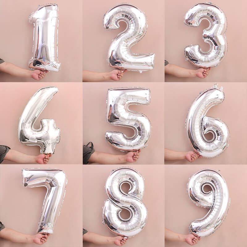Foil Balloon-Numbers