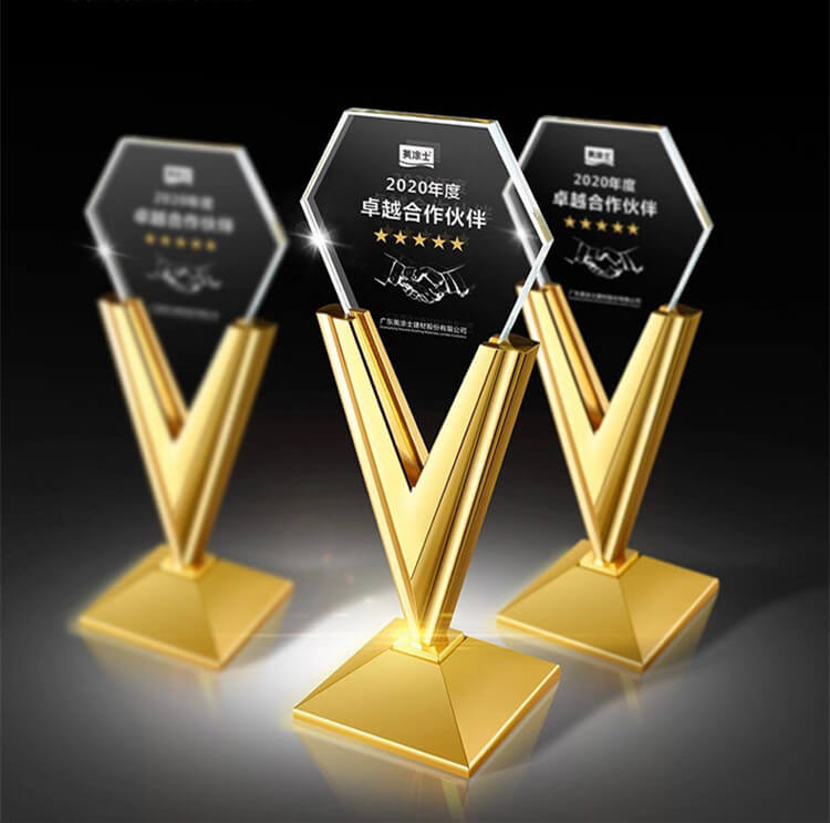 Metal+Acrylic Trophy