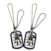 Promotional Blank Or Laser Engraving Logo Aluminum Dog Tags
