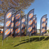 Personalized Polyester Printed Event Advertising Flags 