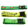 Double Sided Printing Polyester Personalized Luggage Straps