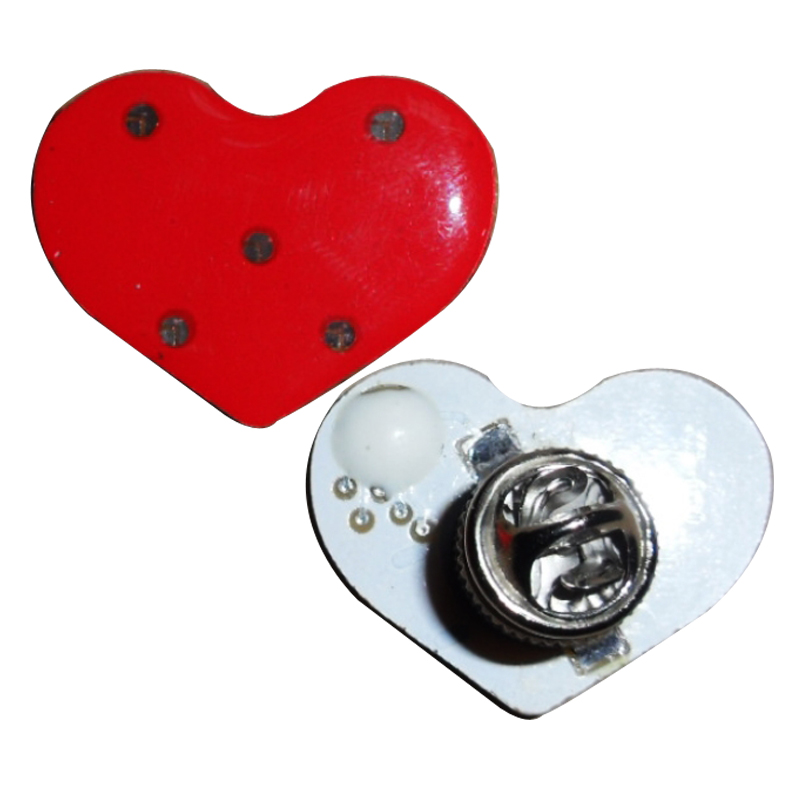 butterfly clutch tin button badge