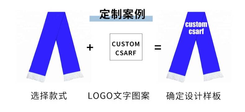 Polyester Scarf for Sporting Events 8