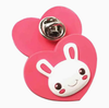 Personalized Fashion Gift PVC Badge For Garment Accessory 