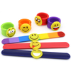 Factory Price Custom Cool Clap Silicone Wrist Slap Band