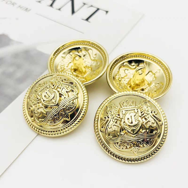 Military Lions Buttons