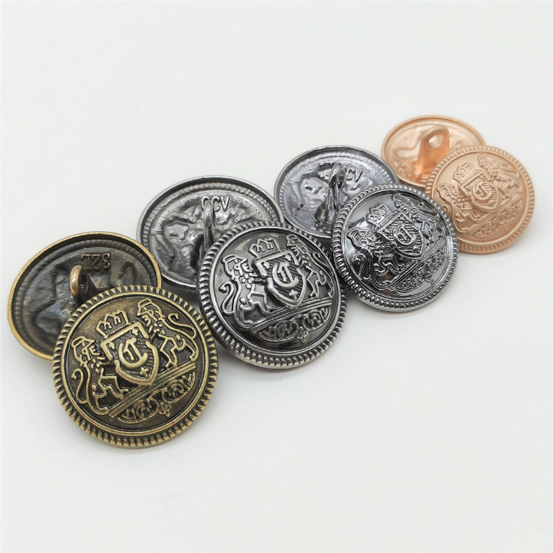 Military Lions Buttons