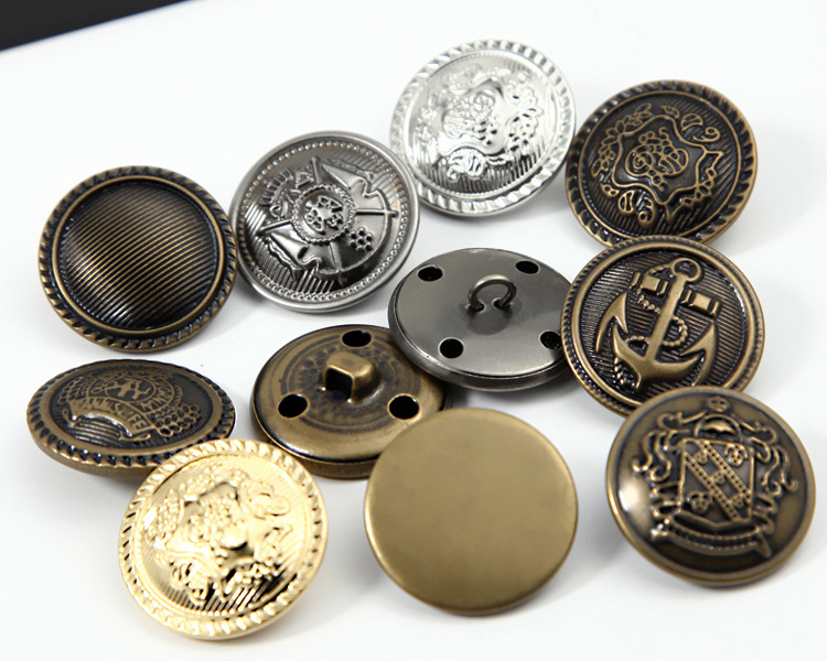 Navy Anchor Buttons 