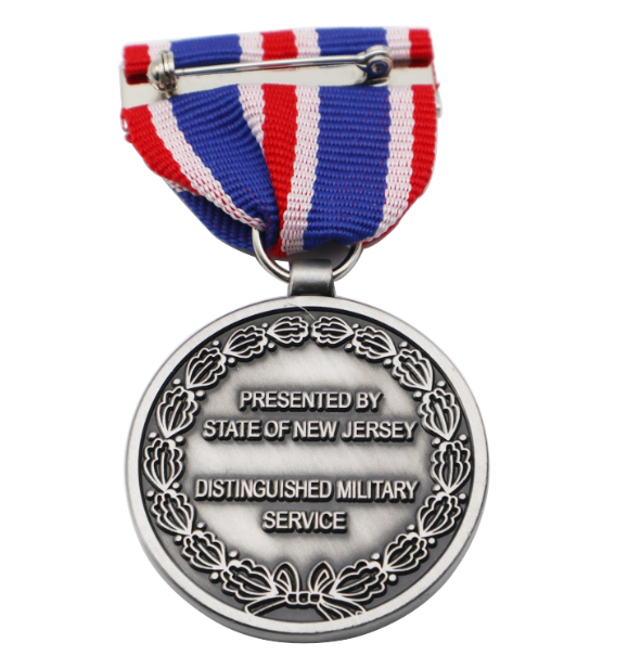 Customized USA Military Service Medal With Short Ribbon