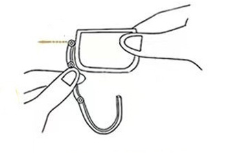 usage bag hanger