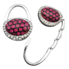 Customize Handbag Shape Gemstones Purse Stand Hook