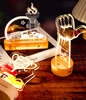 DIY Promotional Gift Glowing Light LED Base Acrylic Trophy 