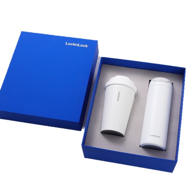 Custom Logo Ceramic Cup Gift Set for Business and Personal