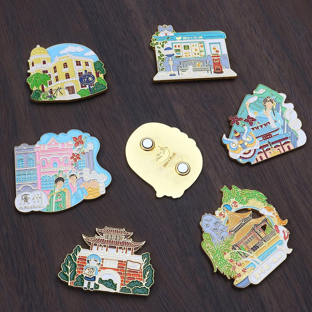 zinc alloy fridge magnet 