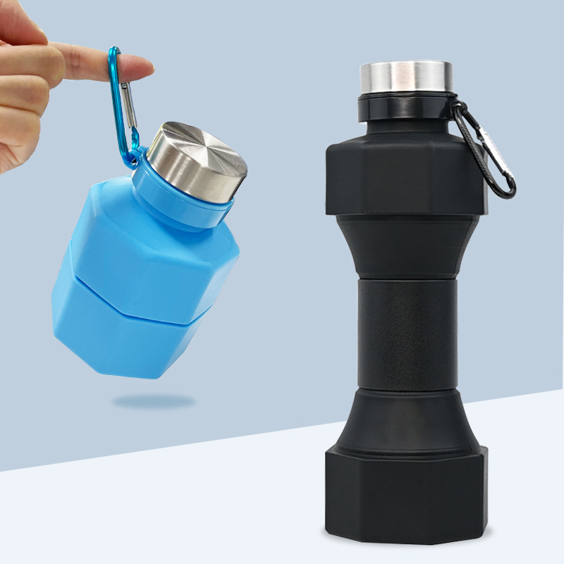Silicone Foldable Drink Gym Travel Tumbler Cup
