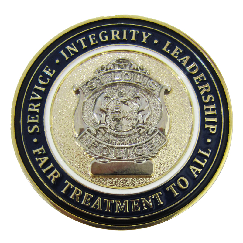 St. Louis County Police Office Challenge Coin