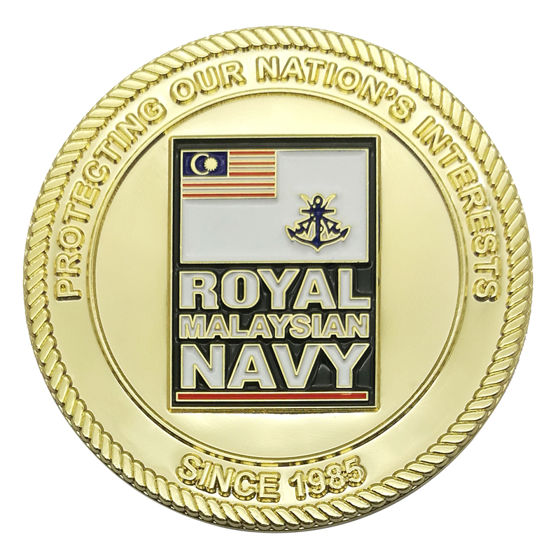 Royal Malaysian Navy Challenge Coin