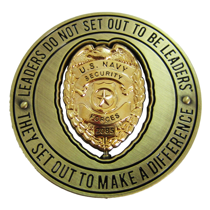 Military Spinning Coin