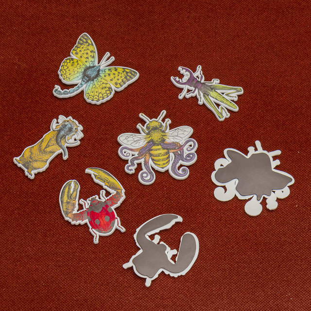  Animal Soft PVC 3D UV Printing Refrigerator Fridge Magnet 