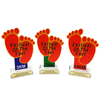 Customized 14km/21km Festival of The Feet Acrylic Trophy 