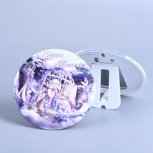 Christmas Gift Button Badges with Frame Stand for Decoration