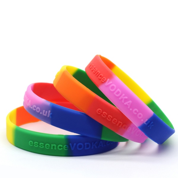 Embossed Silicone Bracelet 