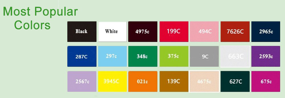 most popular colors