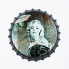 American creative retro 3D beer bottle cap tin painting 