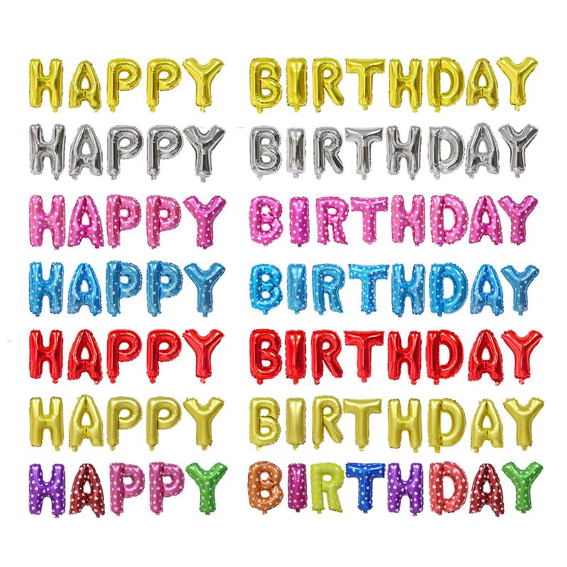 Foil Balloon-Happy birthday
