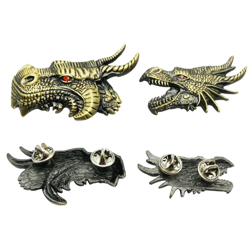 Dragon lapel pin
