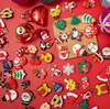 Christmas Holiday PVC Accessories Shoe Charms for Crocs 